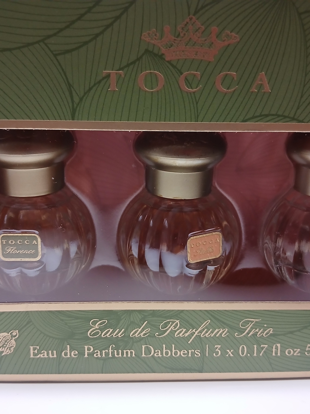 Tocca Perfume Trio- Florence, Stella, Cleopatra – Green box